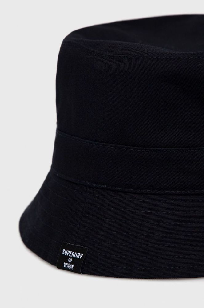 Бавовняний капелюх Superdry колір червоний з бавовни фото 2