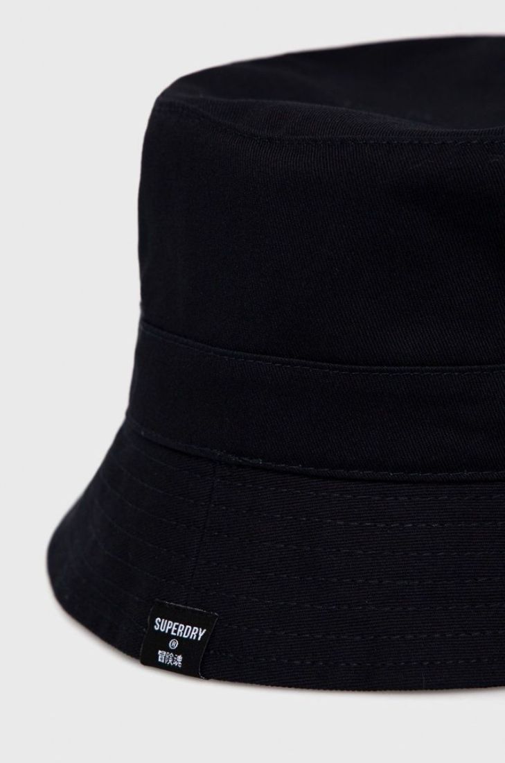 Бавовняний капелюх Superdry колір червоний з бавовни