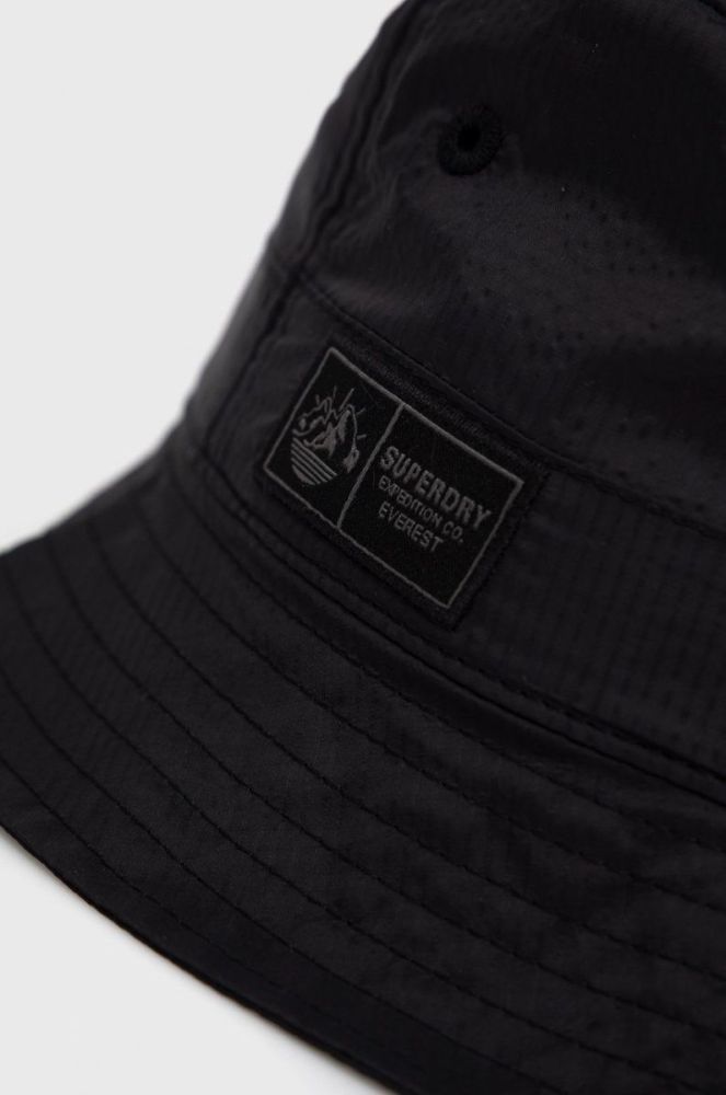Капелюх Superdry колір чорний фото 2