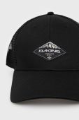 Кепка Dakine колір чорний гладка