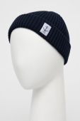 Шапка Rester?ds колір синій з бавовни