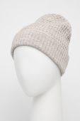 Шапка з домішкою вовни Sisley колір сірий з тонкого трикотажу (1940368)