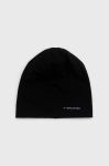 Вовняна шапка Viking колір чорний з тонкого трикотажу вовна (1849725) Вовняна шапка Viking колір чорний з тонкого трикотажу вовна (1849725)