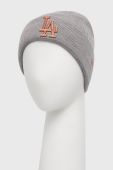 Шапка New Era колір сірий з тонкого трикотажу (1784548)