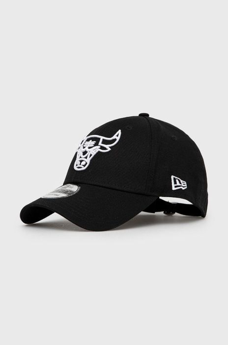 Кепка New Era колір чорний гладка 12292586-BLACK