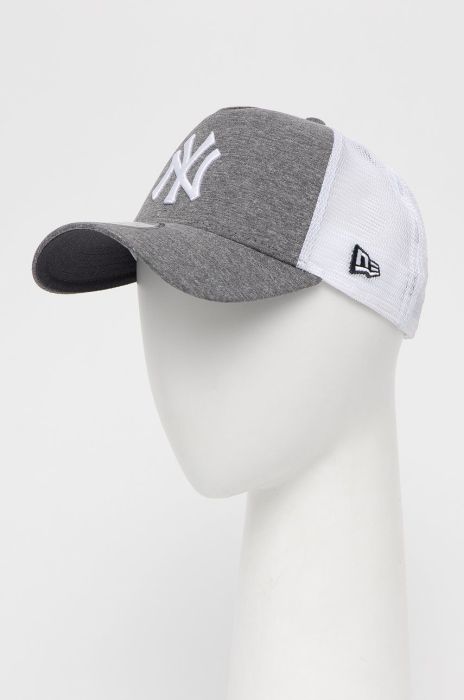Кепка New Era колір сірий з аплікацією 12523898-DKGREY