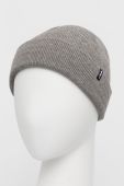 Шапка Fila колір сірий з тонкого трикотажу