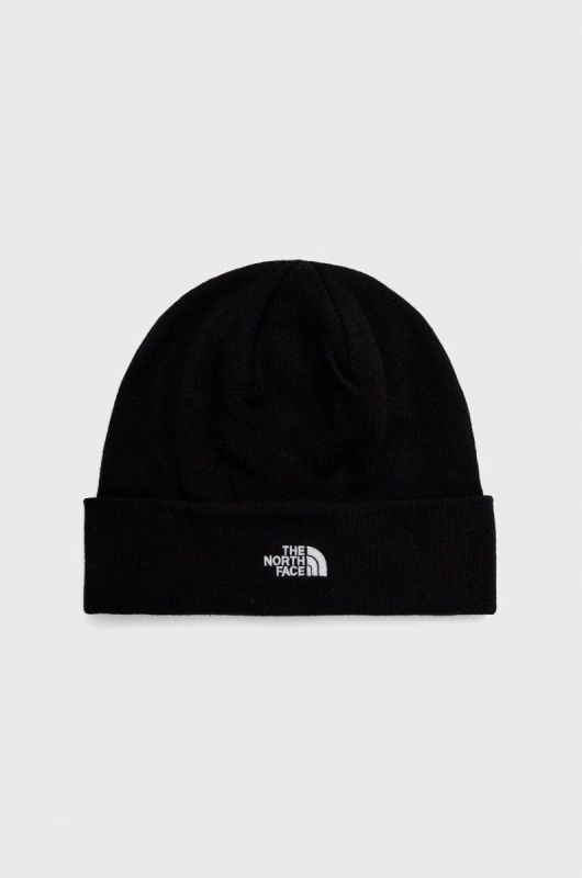 Шапка The North Face колір чорний
