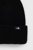 Шапка The North Face колір чорний з товстого трикотажу (1932440)