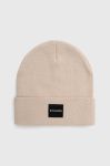 Шапка Columbia City Trek Heavyweight колір бежевий з товстого трикотажу 1911251-010 Шапка Columbia City Trek Heavyweight колір бежевий з товстого трикотажу 1911251-010