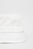 Вельветовий капелюх HUF колір білий