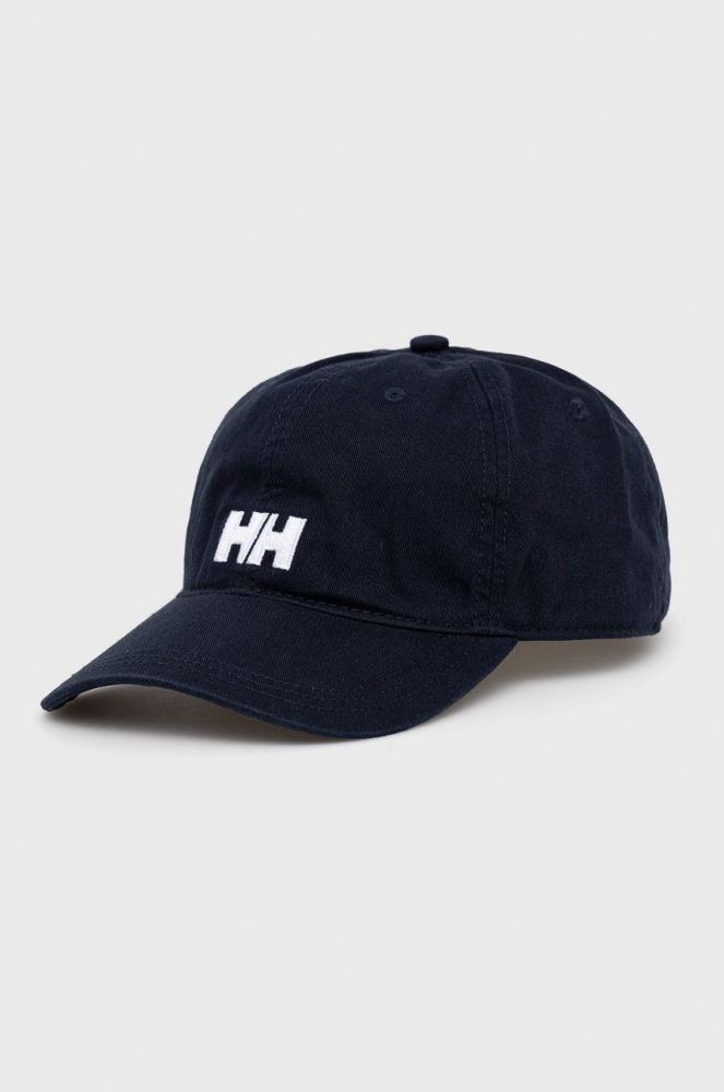 Кепка Helly Hansen колір синій з аплікацією 38791-597