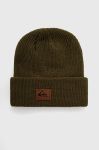 Шапка Quiksilver колір зелений з тонкого трикотажу (1805220) Шапка Quiksilver колір зелений з тонкого трикотажу (1805220)