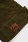 Шапка Quiksilver колір зелений з тонкого трикотажу (1805220)