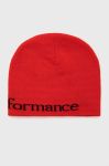 Шапка Peak Performance колір червоний Шапка Peak Performance колір червоний