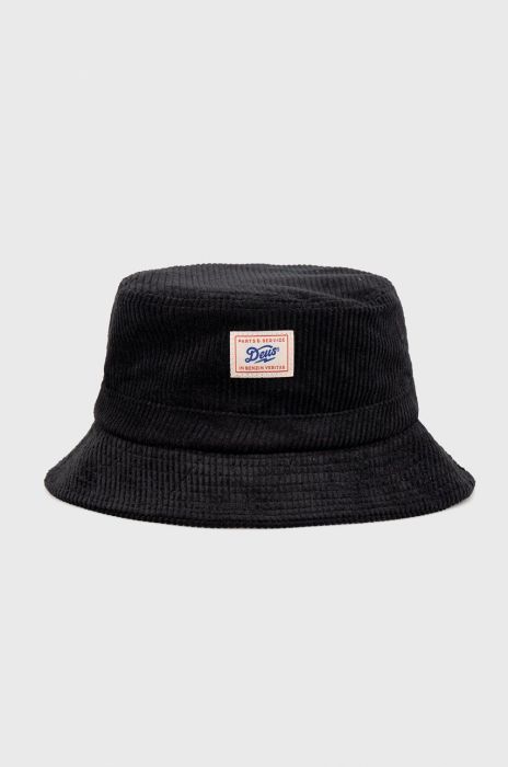 Бавовняний капелюх Deus Ex Machina колір чорний з бавовни