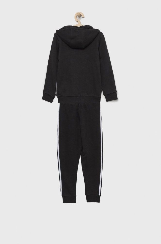 Дитячий спортивний костюм adidas Originals H25253 колір чорний фото 2