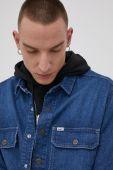 Джинсова сорочка Lee чоловіча regular класичний комір колір блакитний