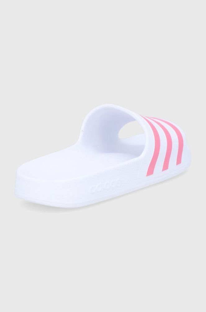 Шльопанці adidas Performance жіночі колір білий фото 3