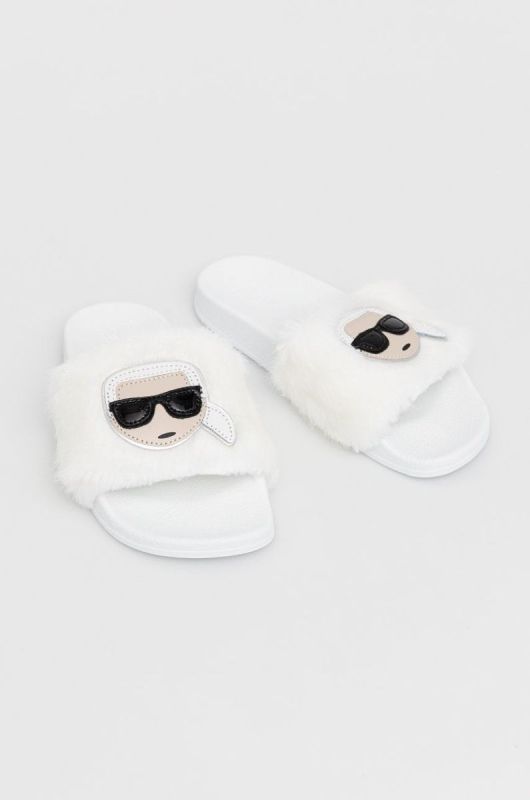 Тапочки Karl Lagerfeld колір білий (1884691) фото 2