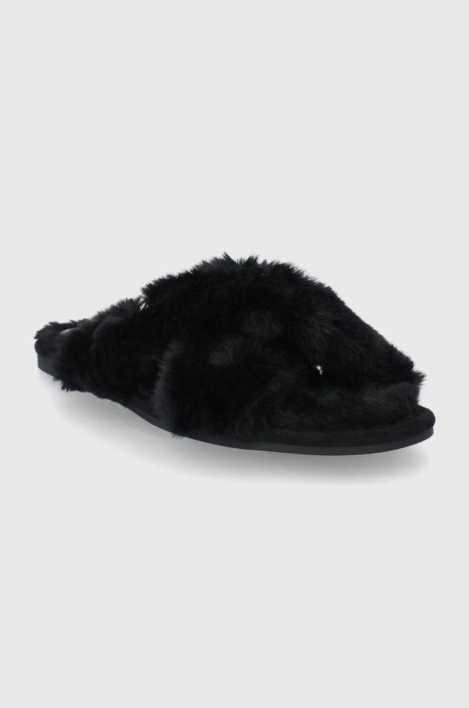 Тапочки Lauren Ralph Lauren Sydni колір чорний 802851160002 фото 2
