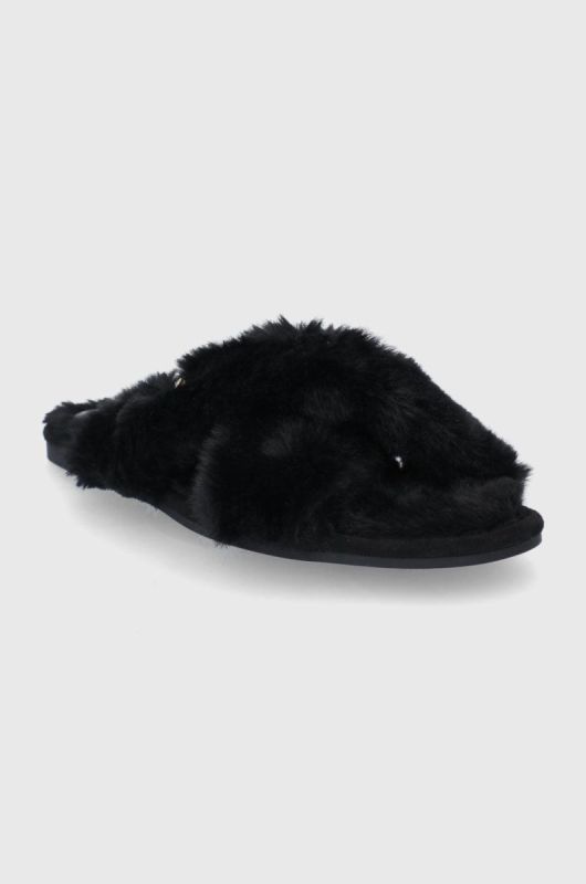 Тапочки Lauren Ralph Lauren Sydni колір чорний 802851160002 фото 2