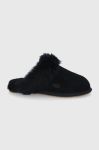 Замшеві тапочки UGG Scuff колір чорний 1122750.BLK-BLK