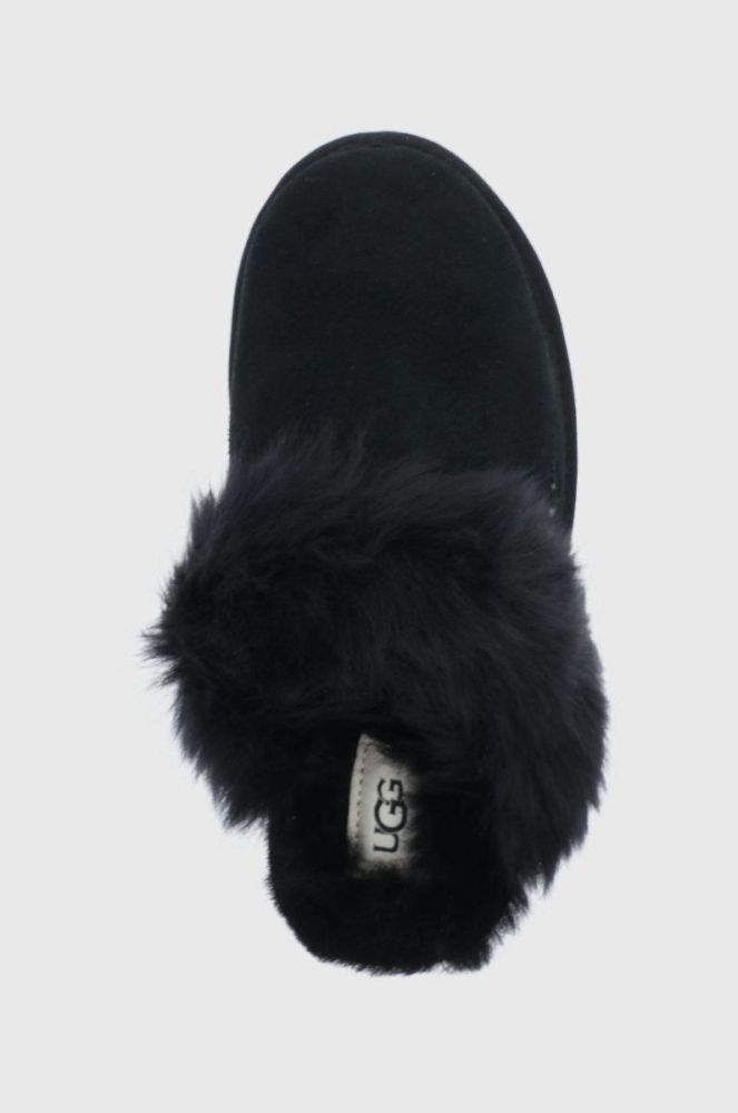 Замшеві тапочки UGG Scuff колір чорний 1122750.BLK-BLK фото 4
