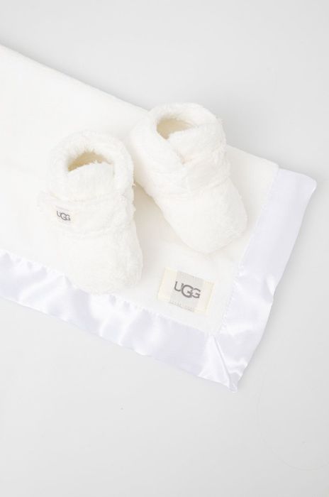 Дитячі тапочки UGG колір білий