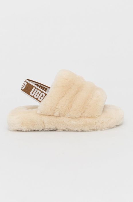 Дитячі тапочки UGG колір прозорий