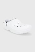 Тапочки Crocs CLASSIC 203591 колір білий SIC.LINED.CLOG.203591.M-ESPRESSO.W