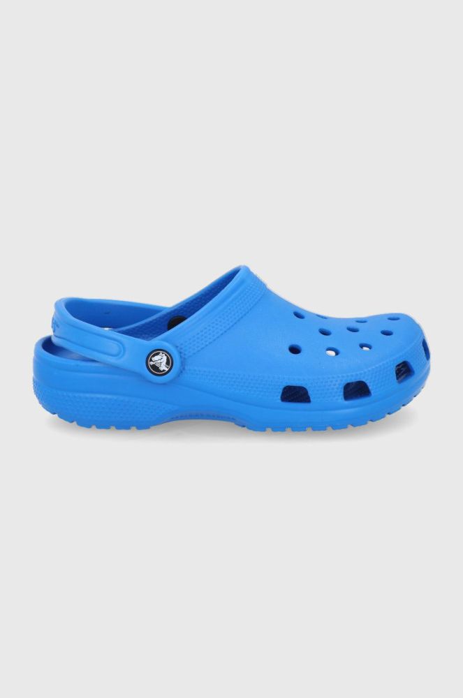 Шльопанці Crocs CLASSIC 10001 CLASSIC.10001-BRIGHTCOBA колір блакитний