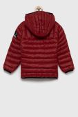 Дитяча куртка EA7 Emporio Armani колір червоний