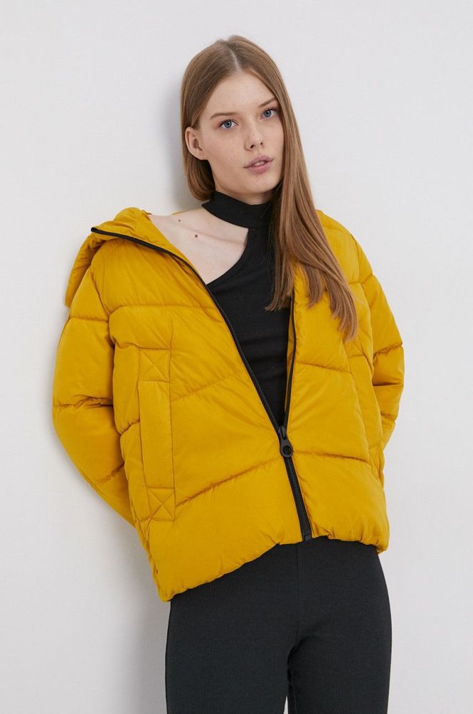 Куртка Only жіноча колір жовтий зимова