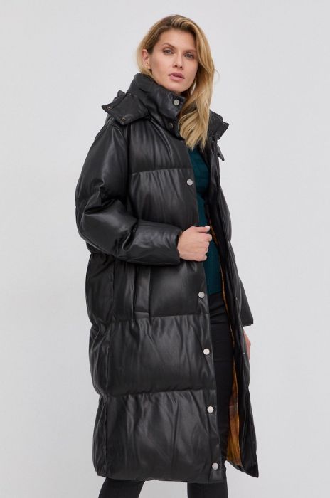 Куртка Guess колір чорний зимова