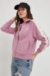 Кофта Puma жіноча колір рожевий однотонна