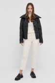Куртка Trussardi жіноча колір чорний перехідна (1825235)