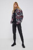 Куртка Desigual жіноча колір чорний перехідна (1847234)
