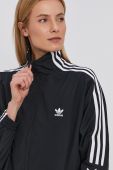 Куртка adidas Originals жіноча колір чорний перехідна (1541221)