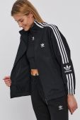 Куртка adidas Originals жіноча колір чорний перехідна (1541221)