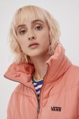 Куртка Vans жіноча колір рожевий зимова VN0A4V8MYZO1-TerraCotta
