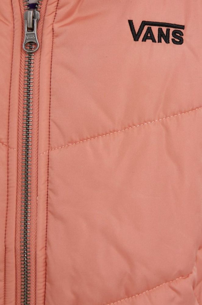 Куртка Vans жіноча колір рожевий зимова VN0A4V8MYZO1-TerraCotta фото 6