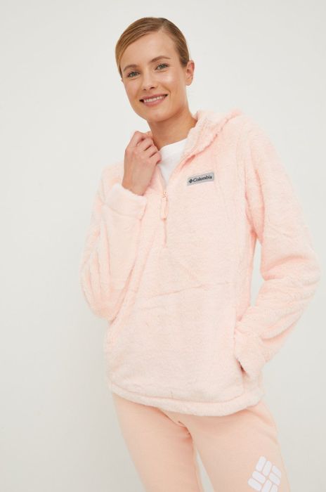 Кофта Columbia жіноча колір рожевий однотонна 1958811-191