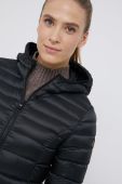 Пухова куртка RefrigiWear жіноча колір чорний перехідна