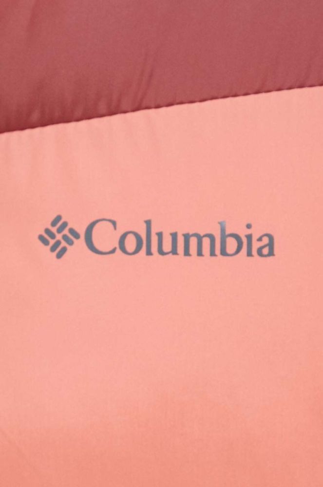 Куртка Columbia Puffect жіноча колір рожевий зимова фото 5