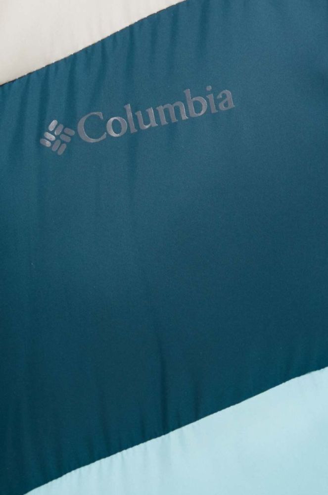 Куртка Columbia Puffect жіноча колір бірюзовий зимова фото 5