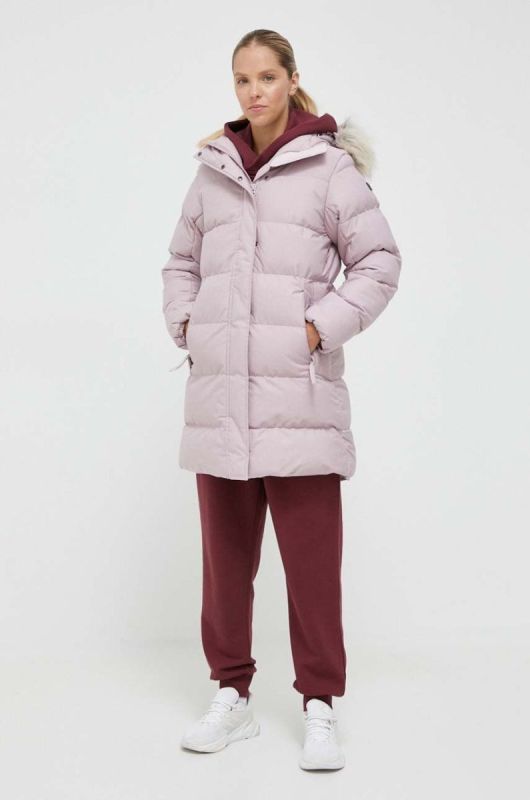 Куртка Helly Hansen жіноча колір рожевий зимова (3448766) фото 2