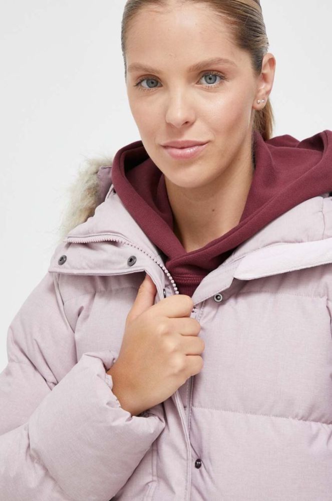 Куртка Helly Hansen жіноча колір рожевий зимова (3448766) фото 4