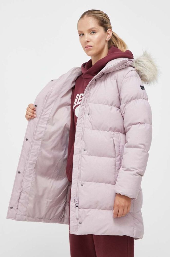 Куртка Helly Hansen жіноча колір рожевий зимова (3448766) фото 6