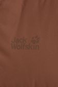 Пухова куртка Jack Wolfskin жіноча колір коричневий зимова (2915595)